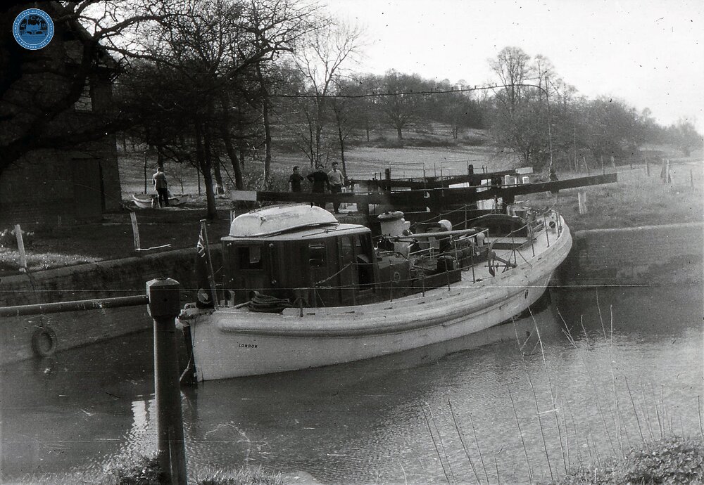 Donagadee, Brian’s Boat T.S.D.V. at Stensham Lock 1959 
