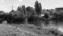 Avon Lock, Tewkesbury. 1961 