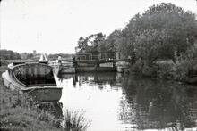 Wyre Lock looking down stream. 1961 