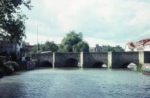 King John's Bridge, Tewkesbury. August 1993