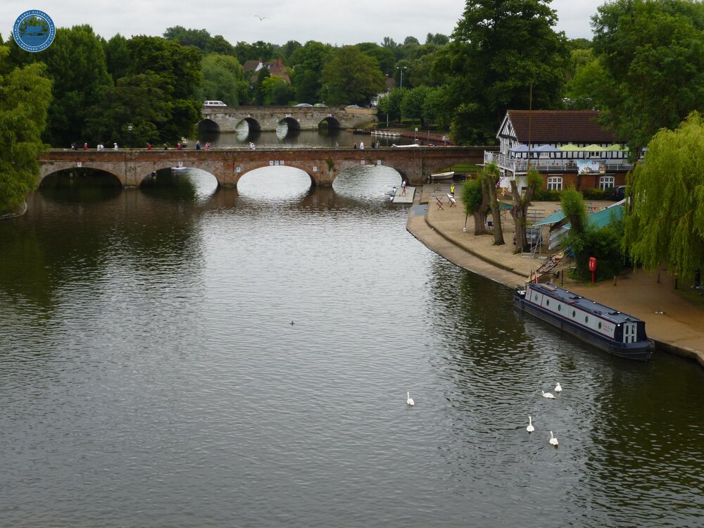 Bridges at Stratford, River Avon (Warwks), 5 July 2014