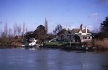 Bridge Inn, Offenham.  February 1970