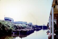 Approaching Diglis Lock. September 1972