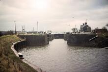 Upper Lode Lock Tewkesbury, 20 December 1979