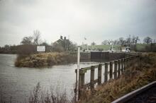 Tewkesbury. Upper Lode Lock. 26 December 1979