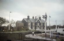 Tewkesbury. Upper Lode Lock, top gates. 26 December 1979