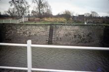 Tewkesbury. Upper Lode Lock. 26 December 1979