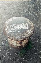 Bristol, mooring bollard. Summer 1972