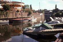 Lower basin, Stourport, October 1975