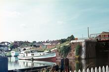 Upper Barge Lock, Stourport, Staffs & Worcs Canal. June 1969