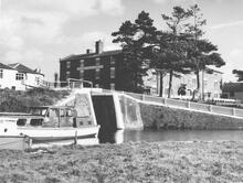 Upper Barge Lock, Stourport, 7 April 1964