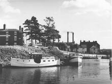 Lower Basin Between Barge Locks, Stourport, 7 April 1964