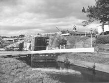 Stourport Barge Locks, 29 September 1957