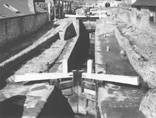 Narrow Locks 1 and 2, Stourport, 27 September 1957