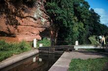 Caldwall Bridge and Lock, October 1975
