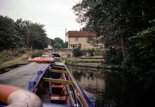 Hyde Bridge and Lock, October 1976