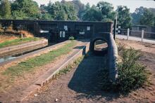 Stewponey Lock and Horse Tunnel, September 1976