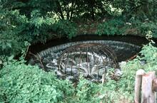 Staffordshire and Worcestershire Canal. Stourton. Circular weir. May 1970