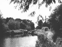 Wightwick Lock, 11 July 1970