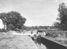Wightwick Lock, 11 July 1970