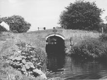 Wightwick Lock, 11 July 1970