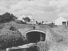 Dimmingsdale Lock & Bridge 18 June 1961