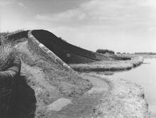 Autherley Junction Bridge (S.U.C. to the left), 29 June 1958