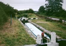 Shutt Hill Lock, Staffs & Worcs Canal, Sep 1965