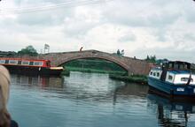 Haywood Bridge 109, Great Haywood Junction, Staffs & Worcs Canal, May 1976