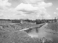 Site of former junction into River Sow branch near Stafford, 5 May 1963