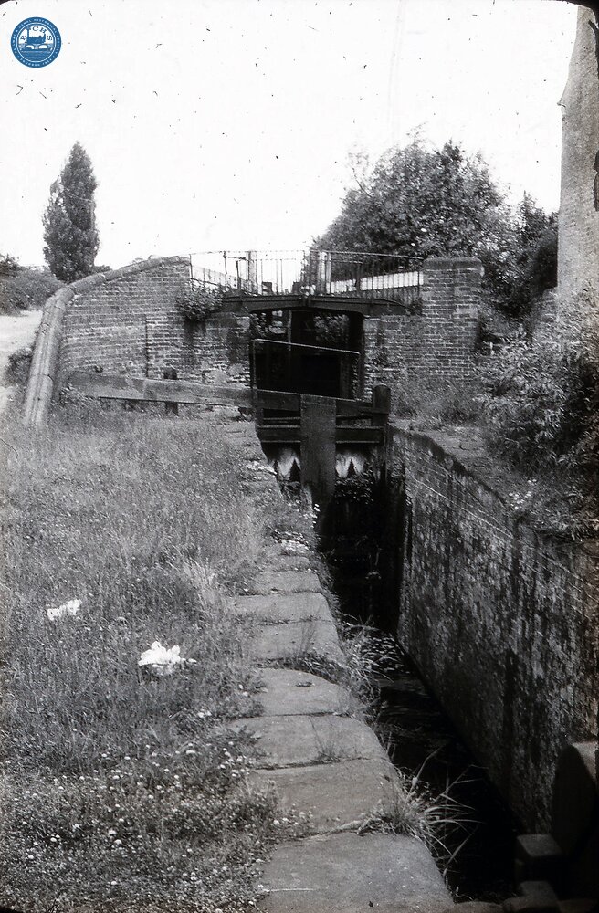 Stourbridge Canal: Lock pair at Buckpool