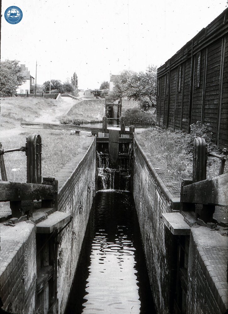 Stourbridge Canal: Lock 12 looking towards Lock 11
