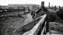 Stourbridge Canal: Bromley Stop Lock, OW & WR Sidings for transhipment between boat and rail. 