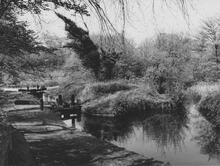 Stourton Bottom Locks, 30 April 1960
