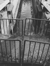 Stourton Locks no 18 (Under A449 Bridge), 26 April 1968