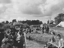 Cactus leaving Reopening Rally Site above Stourton Lock 17, 29 May 1967