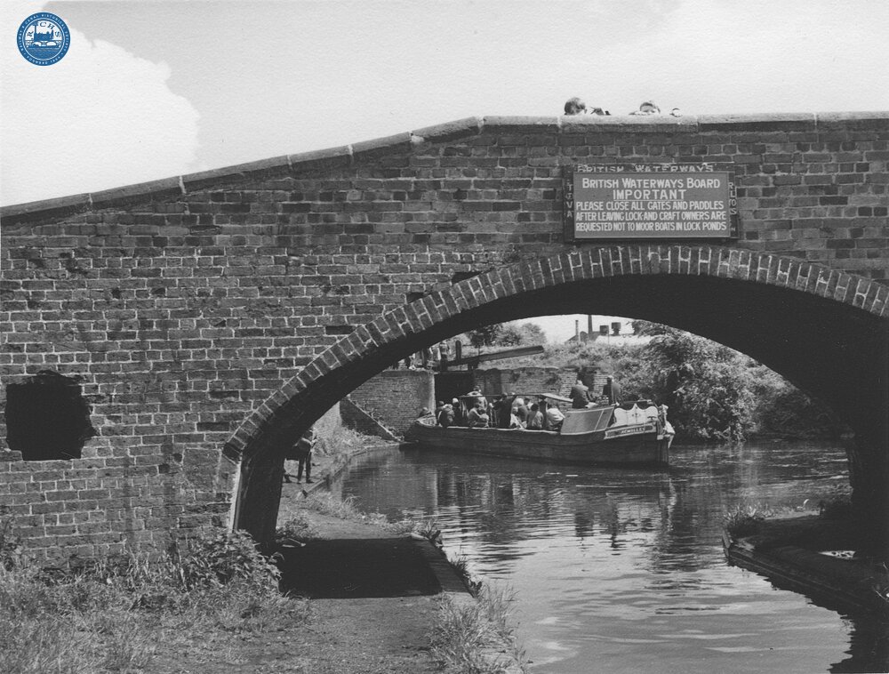 Wordsley Junction Bridge & Lock 16, 29 May 1967