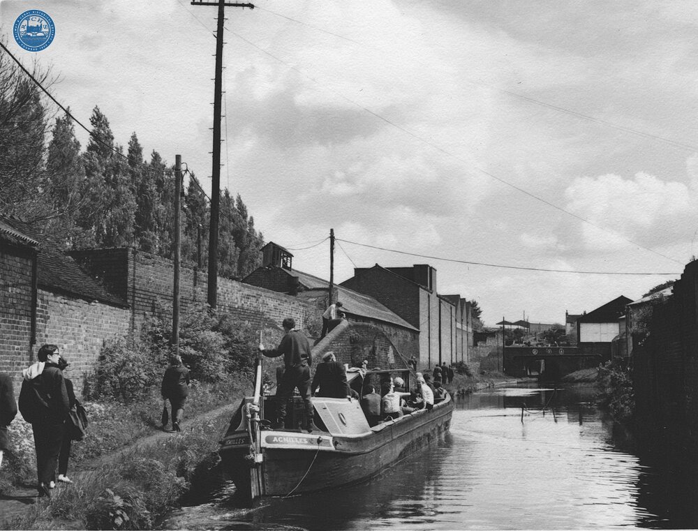 Above A491 Bridge, Wordsley, Achilles, 29 May 1967