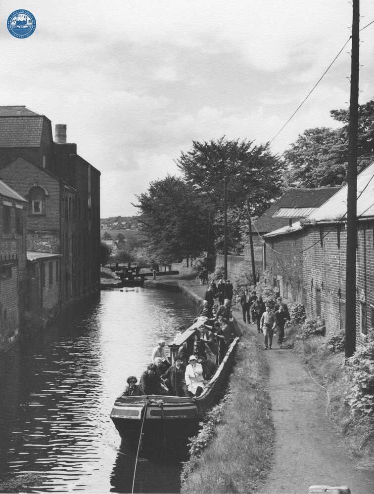 Above Lock 13 from A491 Bridge, Wordsley, Achilles, 29 May 1967