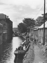 Above Lock 13 from A491 Bridge, Wordsley, Achilles, 29 May 1967