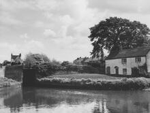 Lock 11 and Split Bridge, 29 May 1967