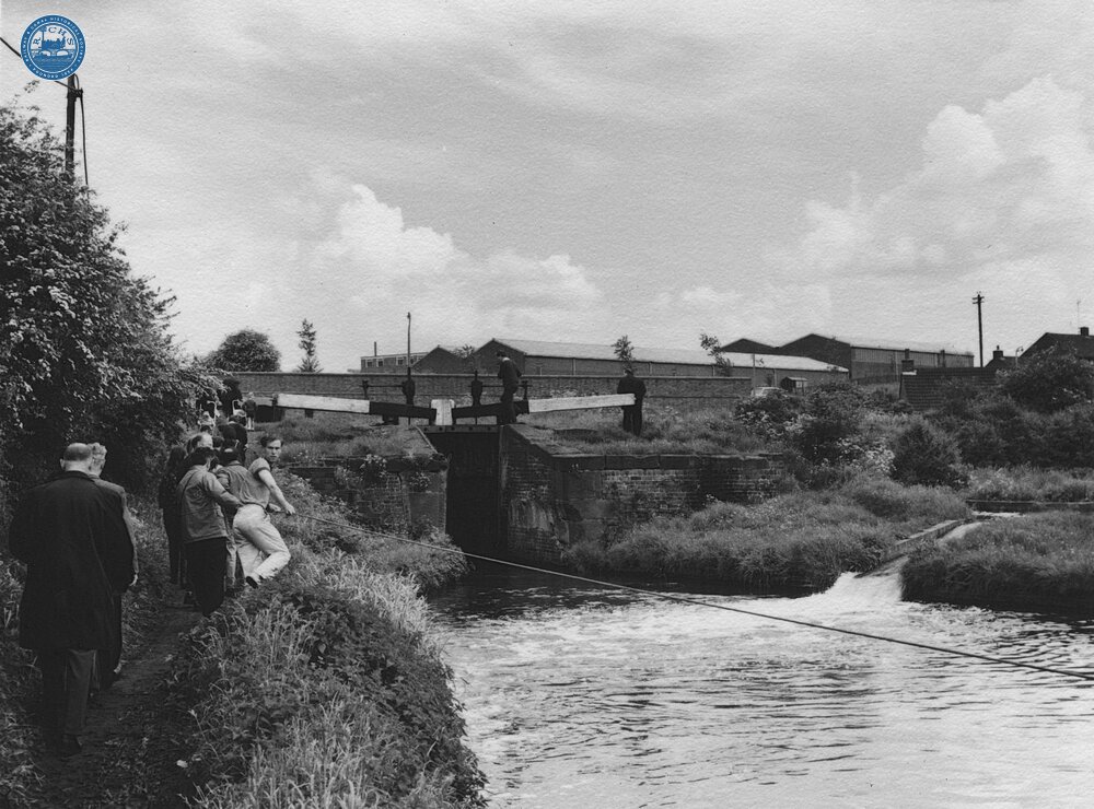 Lock 8 (below Swan Lane Bridge), 29 May 1967