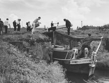 Achilles entering Lock 8, 29 May 1967