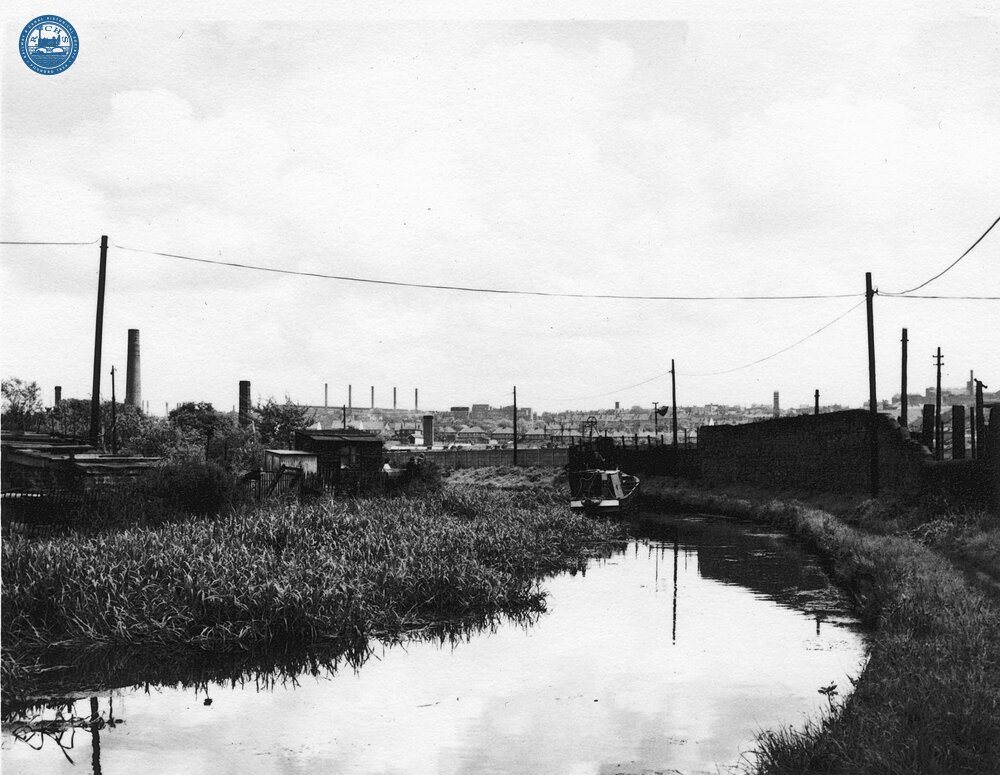 Above Leys Bridge at Brockmoor, 29 May 1967