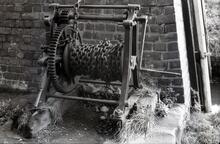 Windlass for gate at Kings Norton Lock