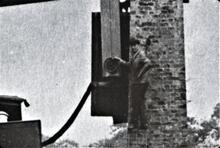 GWR Engine (on Alcester Branch) Taking water from Edstone Aqueduct. 1919