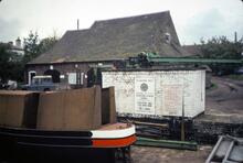 Stratford Canal. Kingswood Yard, 1979