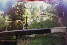 Stratford Canal. Lock 24-23, 1978