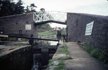 Stratford Canal. Lapworth Lock 21 and Kingswood Junction, 1979