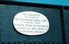 Stratford canal, Wooten Wawen aqueduct